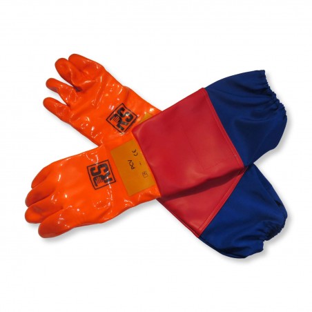 Rękawice PCV (z rękawem)