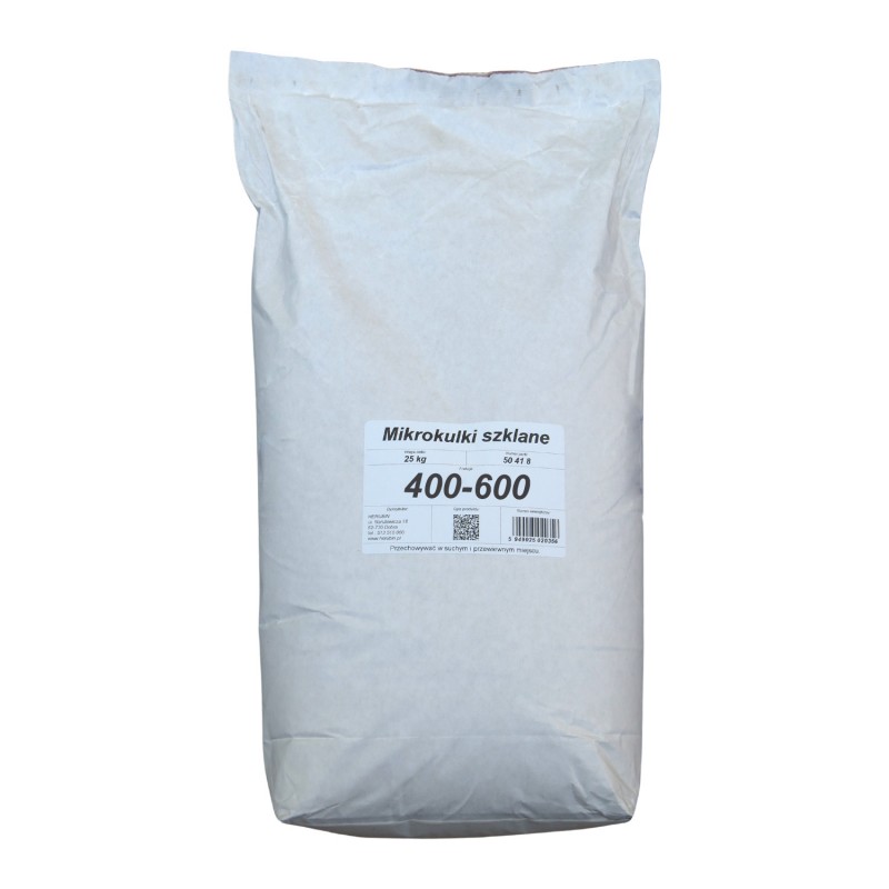 Mikrokulki szklane 400-600 (import) - 25 kg